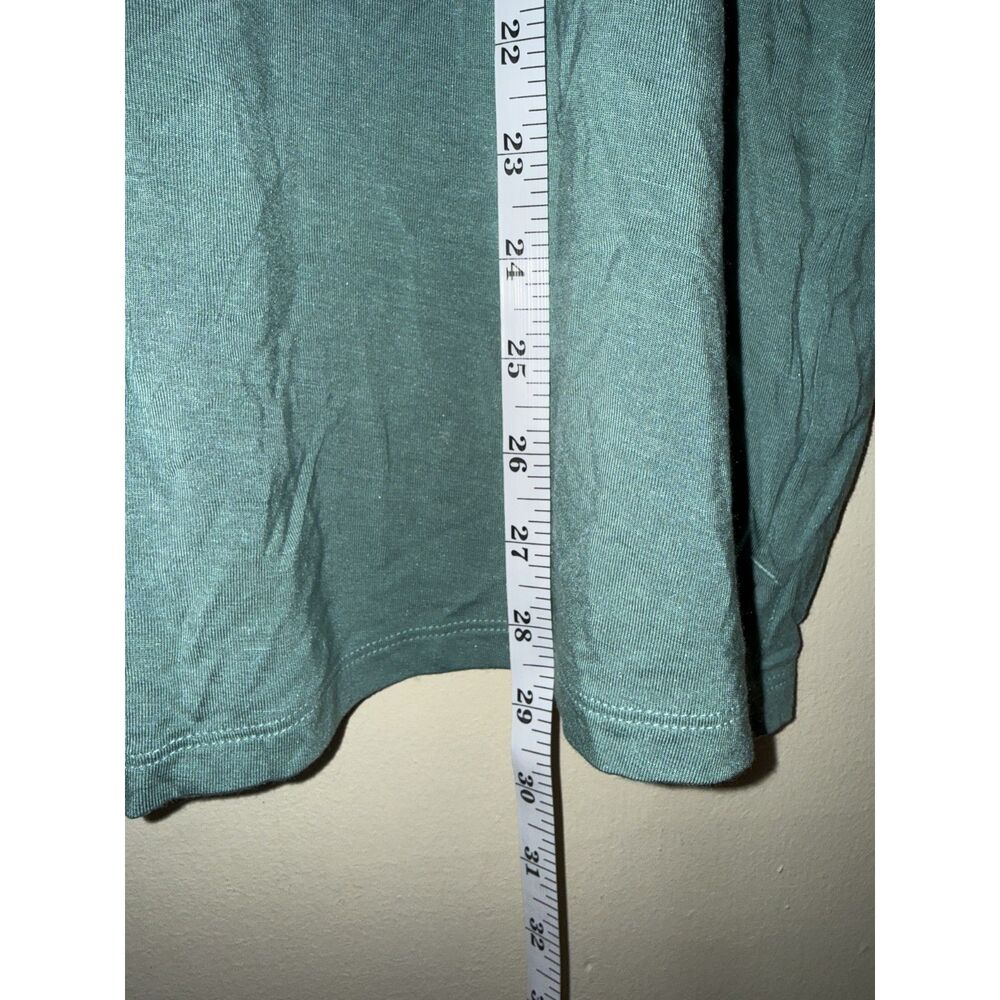 NWT Auden Cloud Knit 2-Piece Pajama Set Sage Green 4X V-Neck Top & Pants - Picture 14 of 16